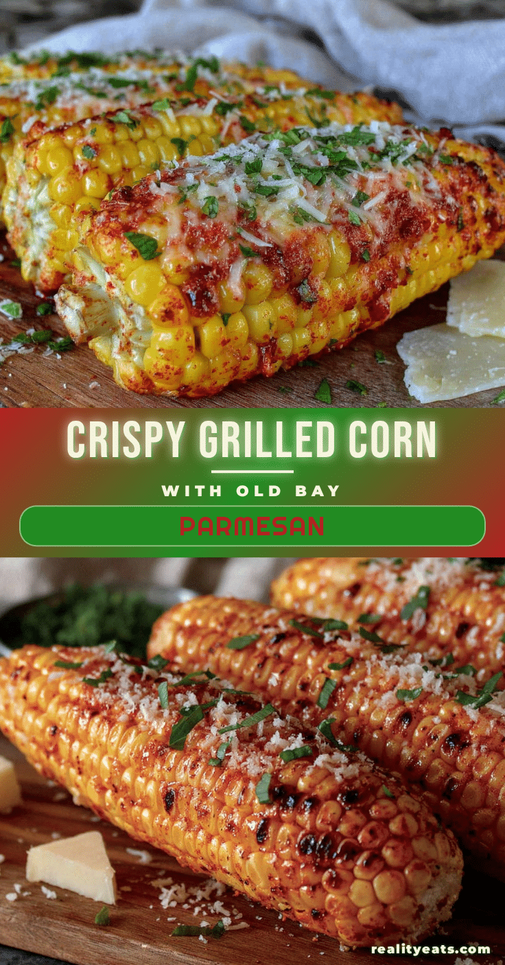 crispy grilled corn on the cob recipe