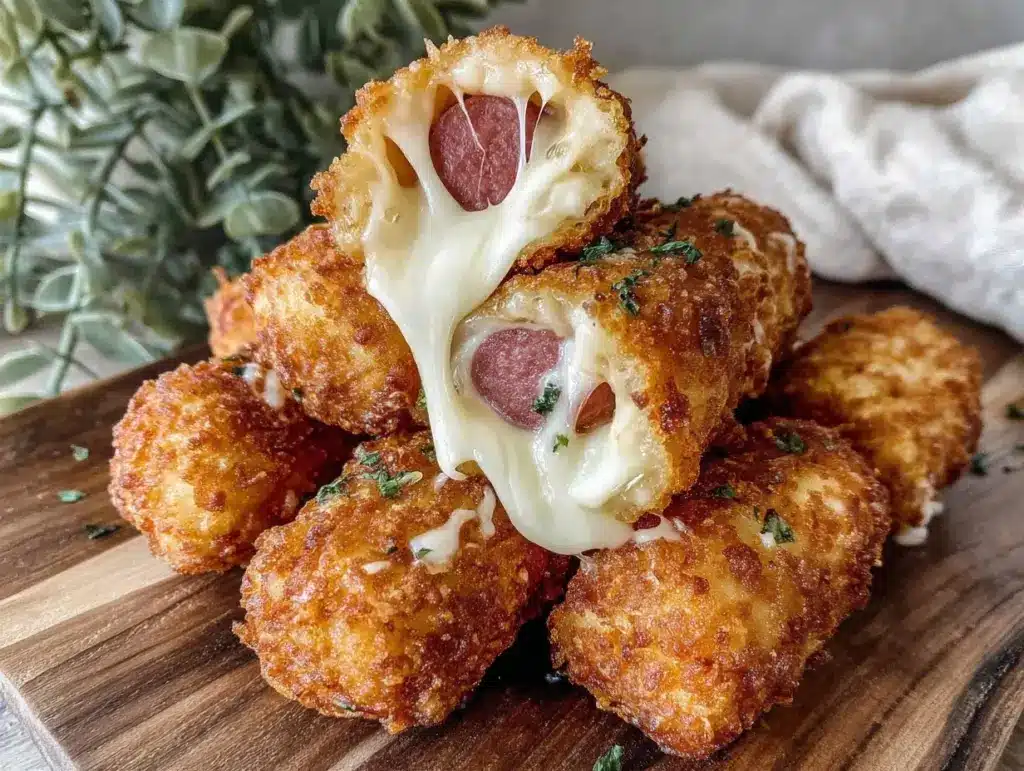 crispy korean corn dog - featured image