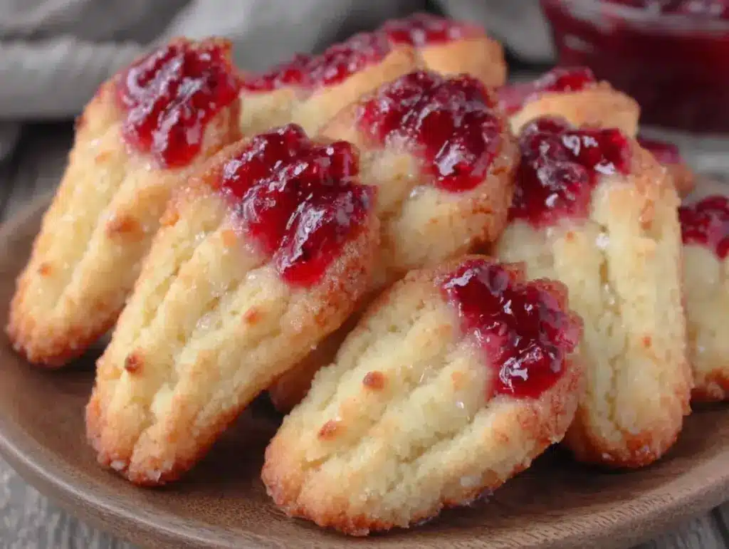 crispy witch finger shortbread cookies - featured image