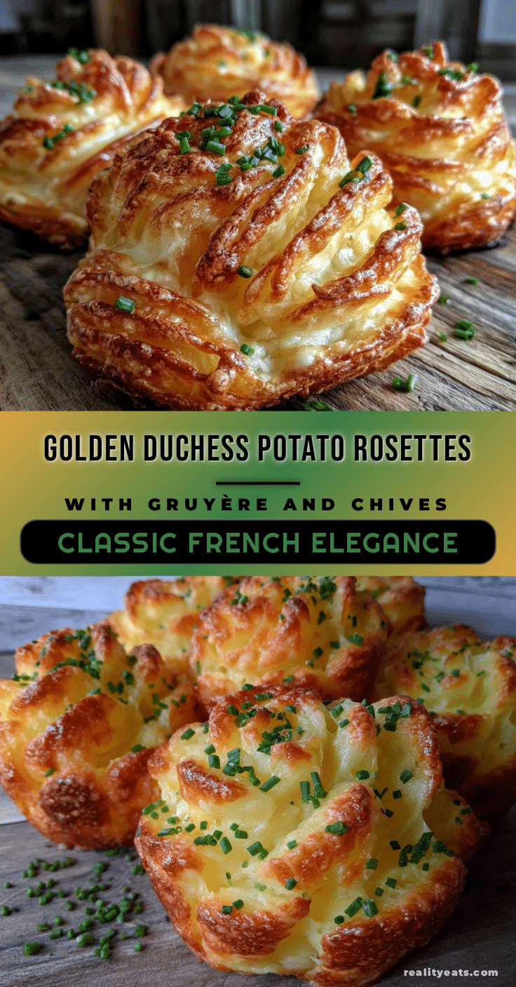 duchess potato rosettes recipe