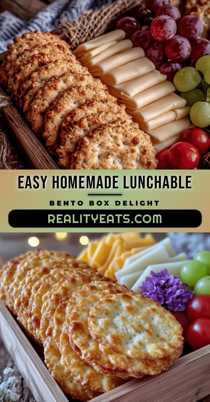 Easy Homemade Lunchable Bento Box Delight recipe
