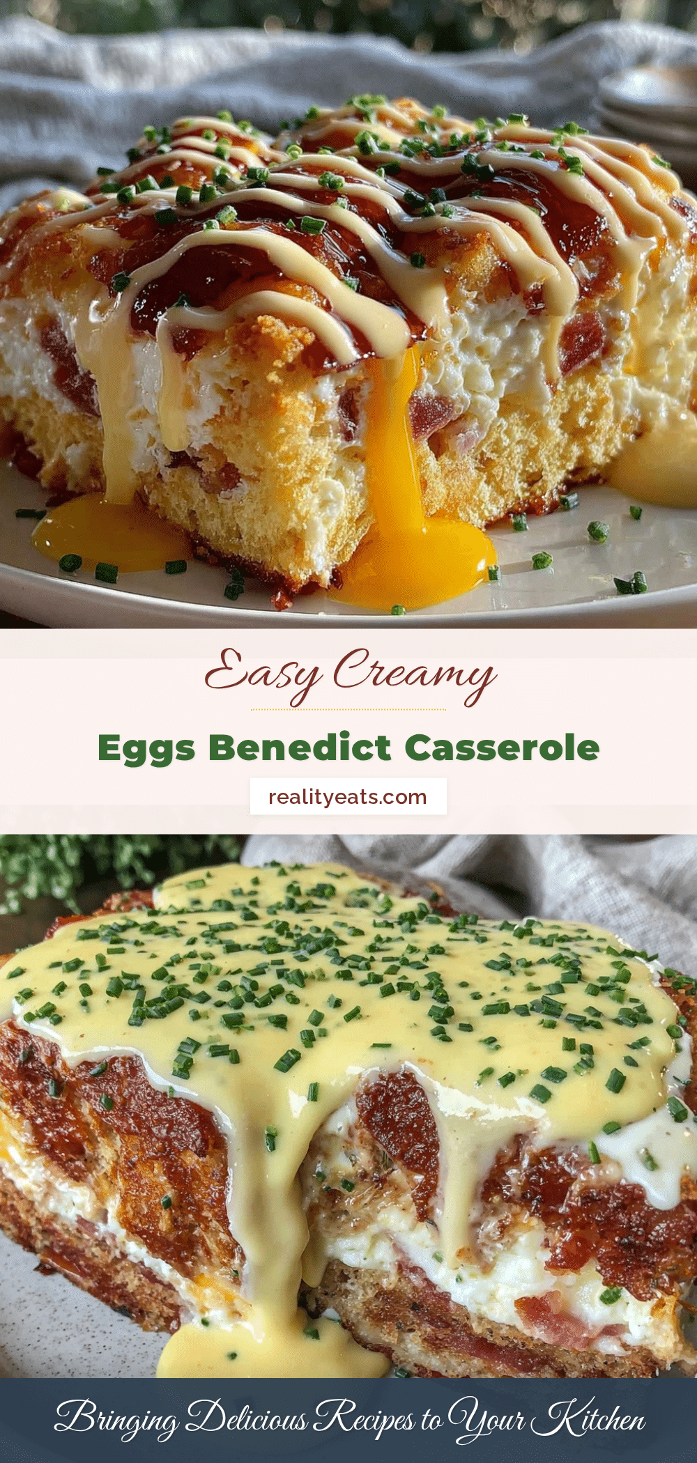 Eggs Benedict casserole recipe