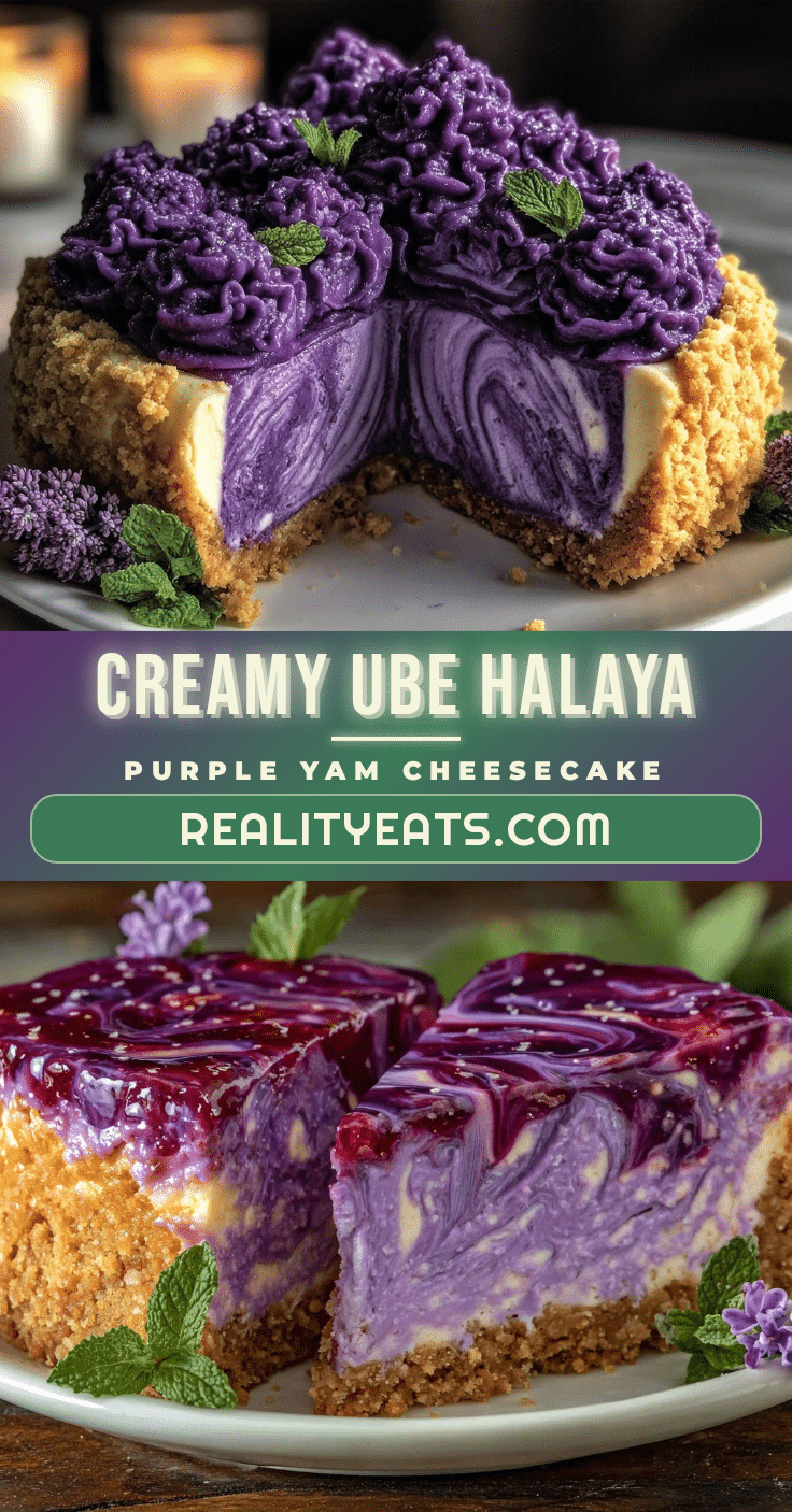filipino ube halaya cheesecake recipe
