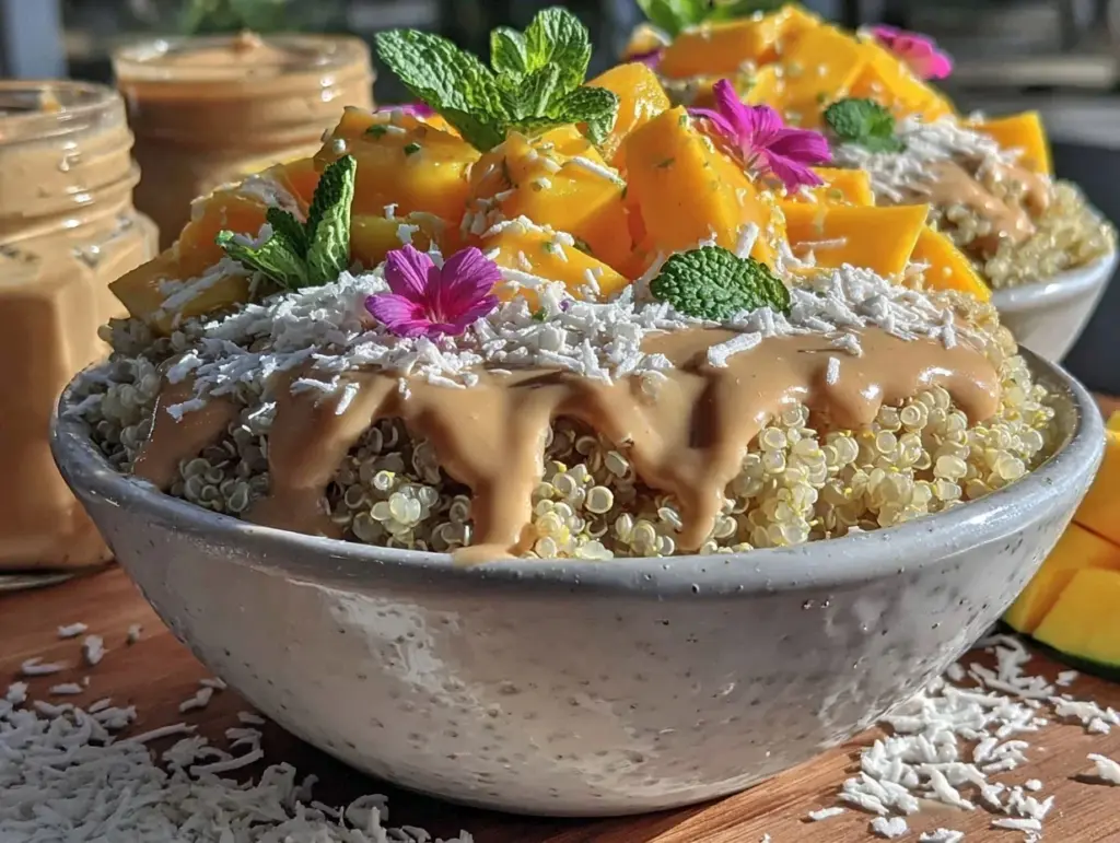 fresh clean eating power bowl - featured image