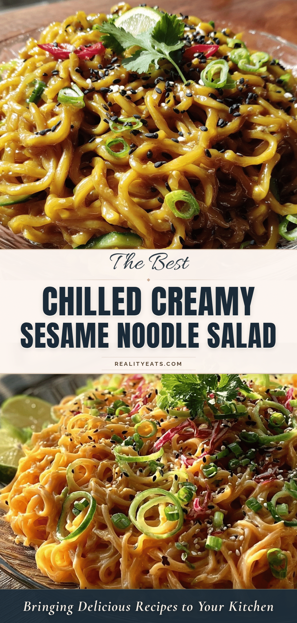 fresh cold sesame noodle salad recipe