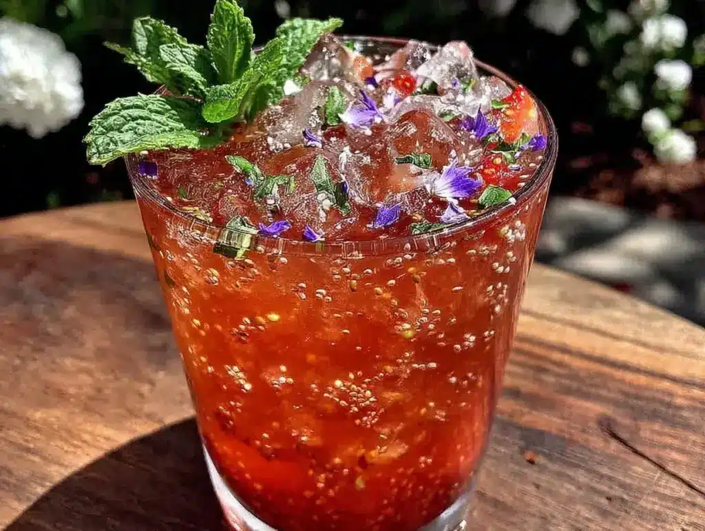fresh southern strawberry lemonade - featured image