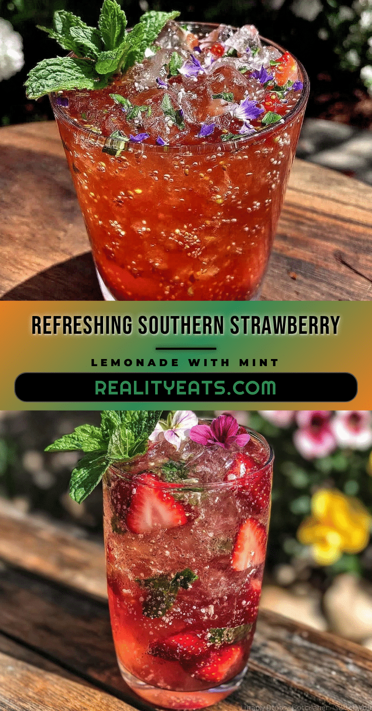 fresh southern strawberry lemonade recipe