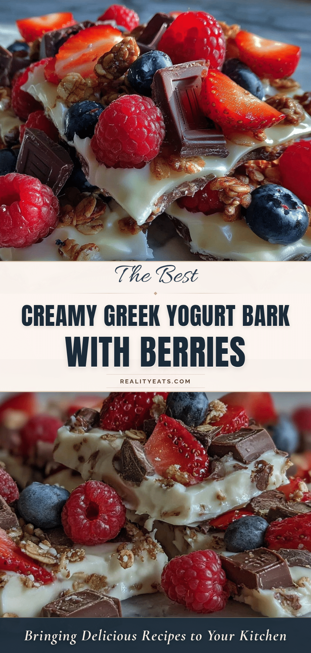 Greek Yogurt Bark recipe