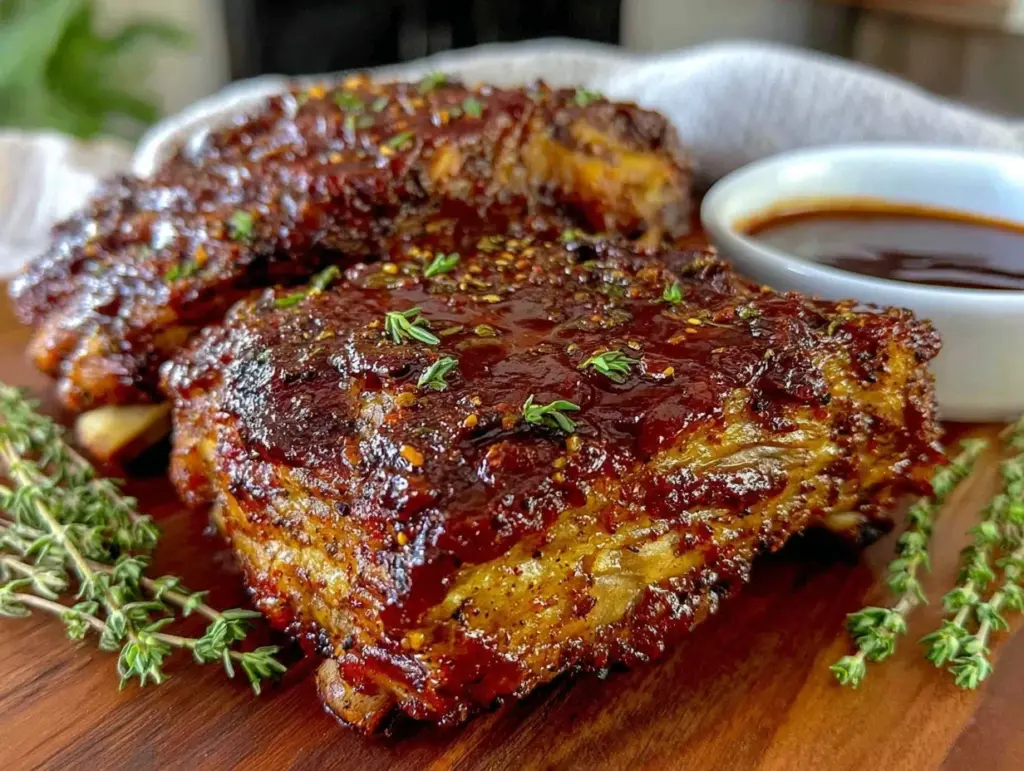 grilled bbq ribs recipe - featured image