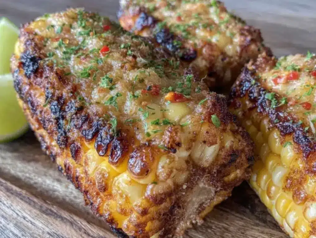 grilled corn on the cob - featured image