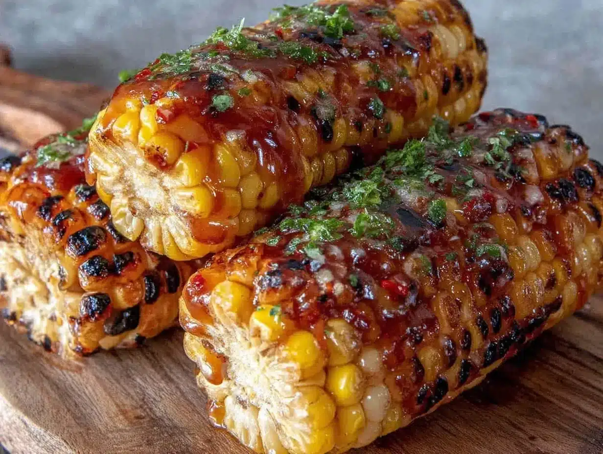 grilled corn on the cob preparation steps