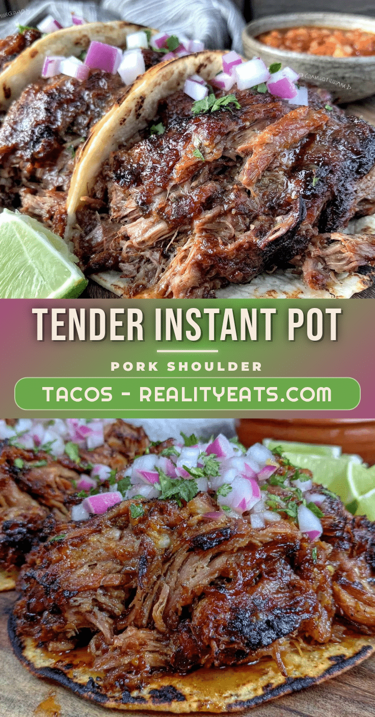 instant pot pork shoulder tacos recipe