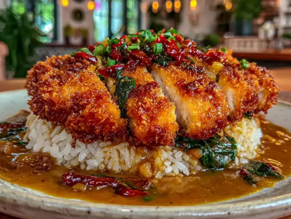 Japanese katsu chicken curry - featured image