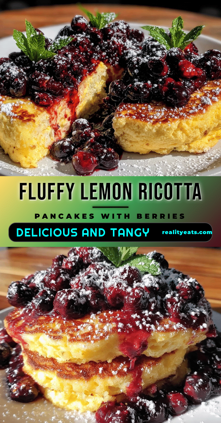lemon ricotta pancakes recipe