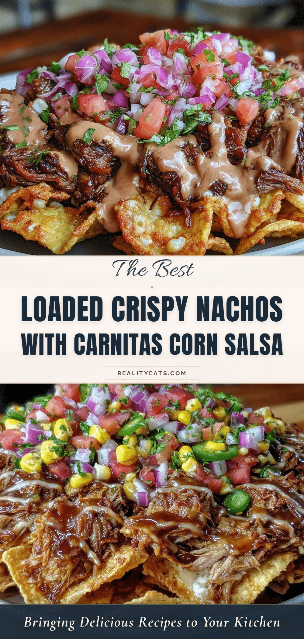 loaded nachos with carnitas corn salsa recipe