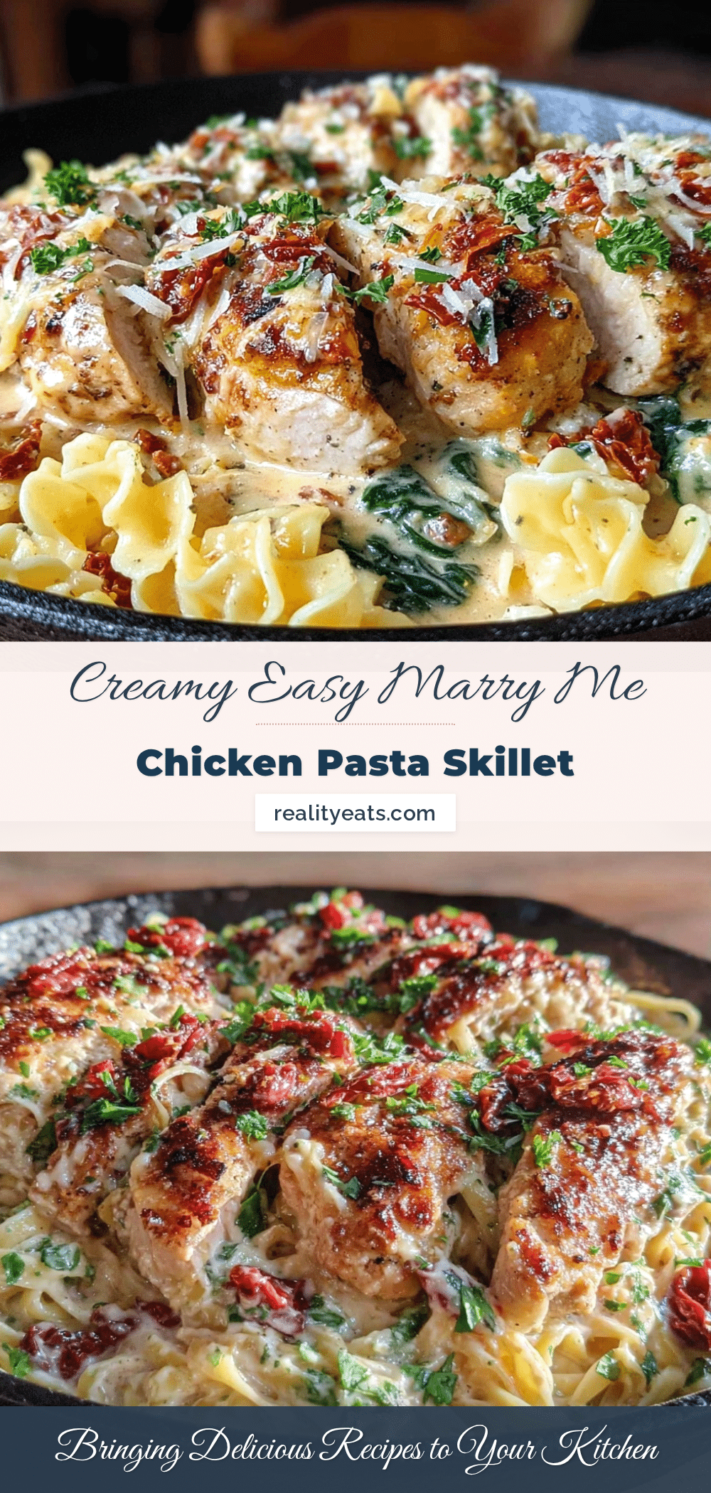 marry me chicken pasta skillet recipe
