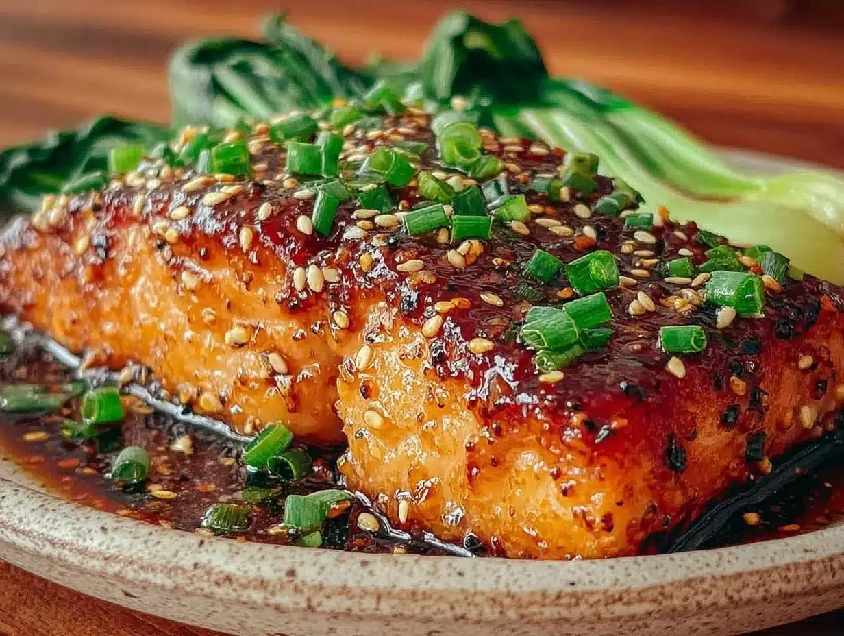 Marry Me Salmon with Miso Butter Glaze preparation steps