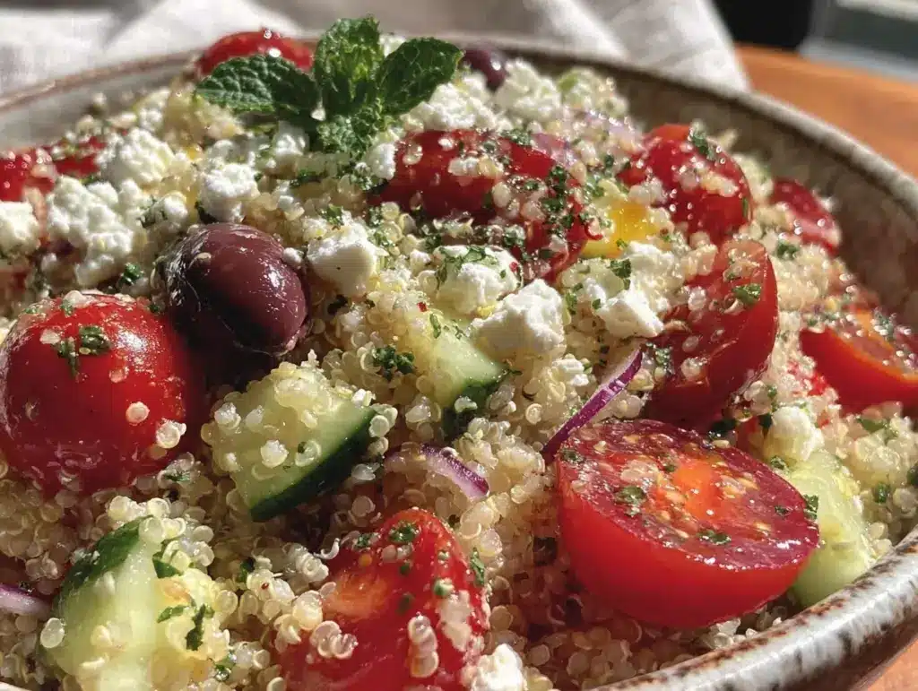 Mediterranean Quinoa Salad - featured image