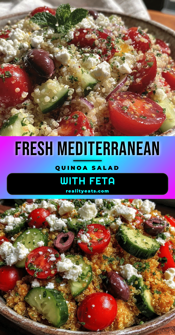 Mediterranean Quinoa Salad recipe