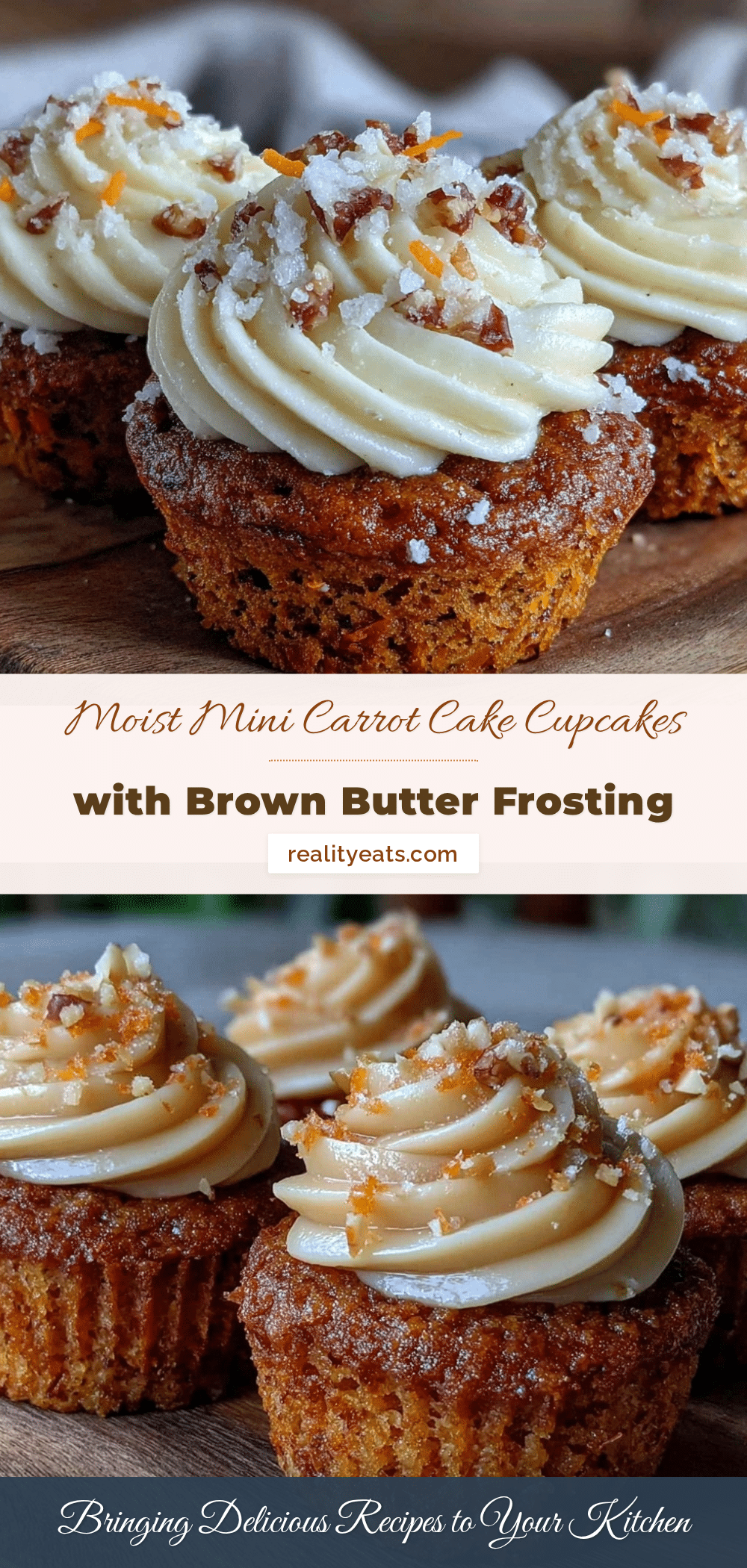 mini carrot cake cupcakes recipe