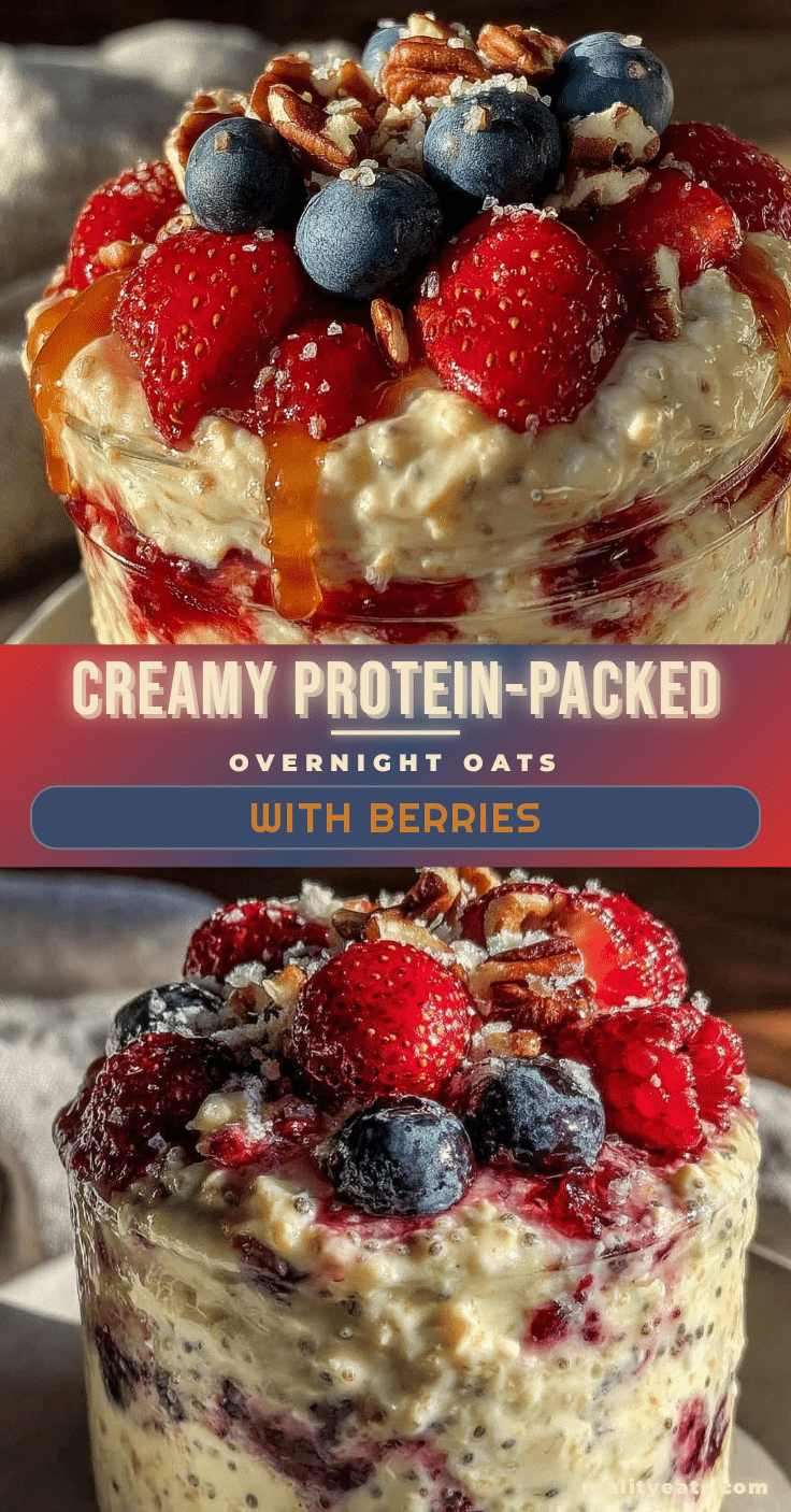 protein-packed overnight oats recipe