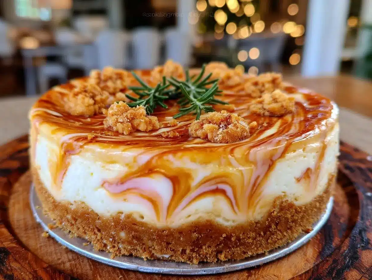 pumpkin spice brown butter cheesecake preparation steps