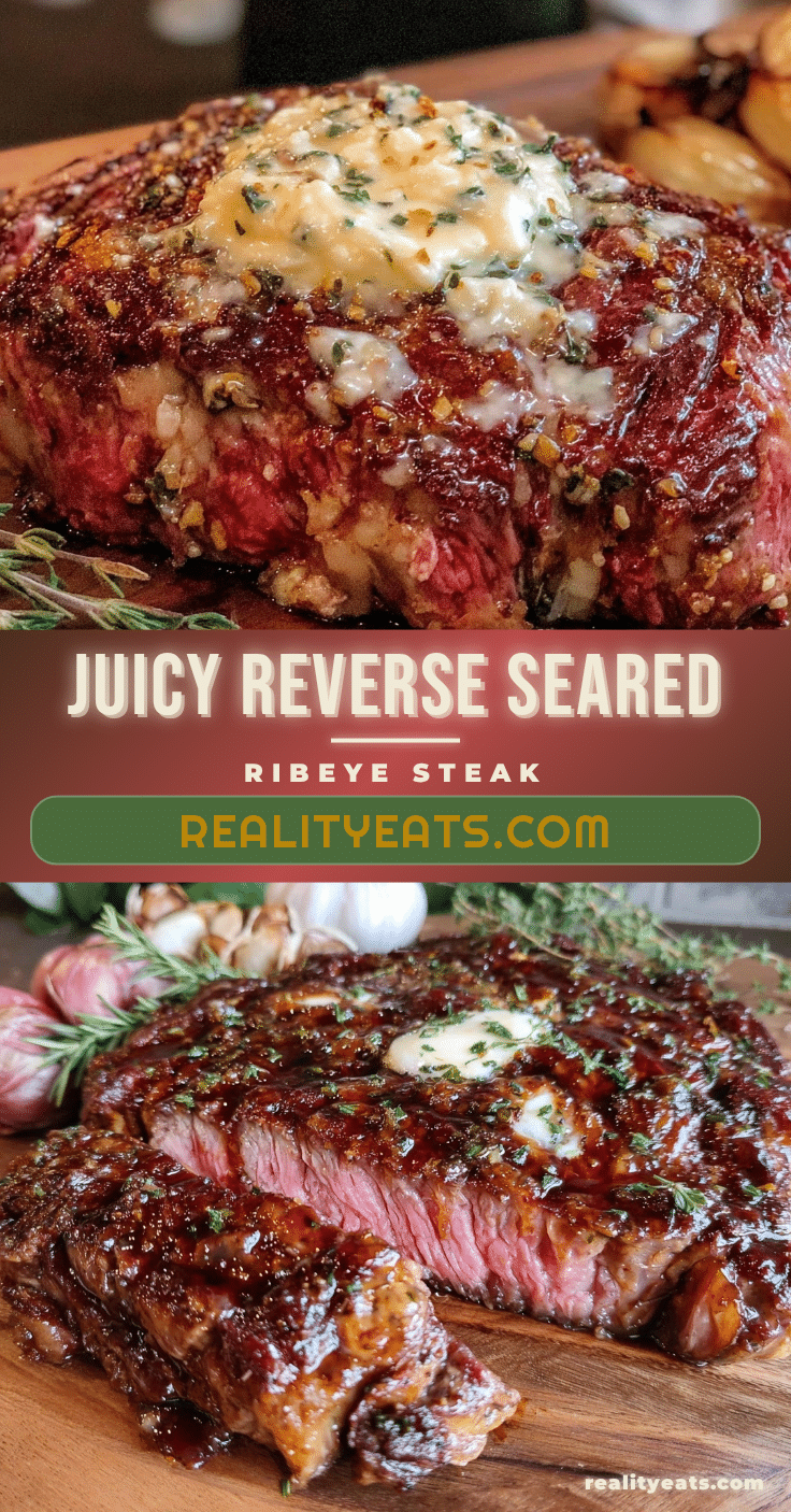 reverse seared ribeye recipe