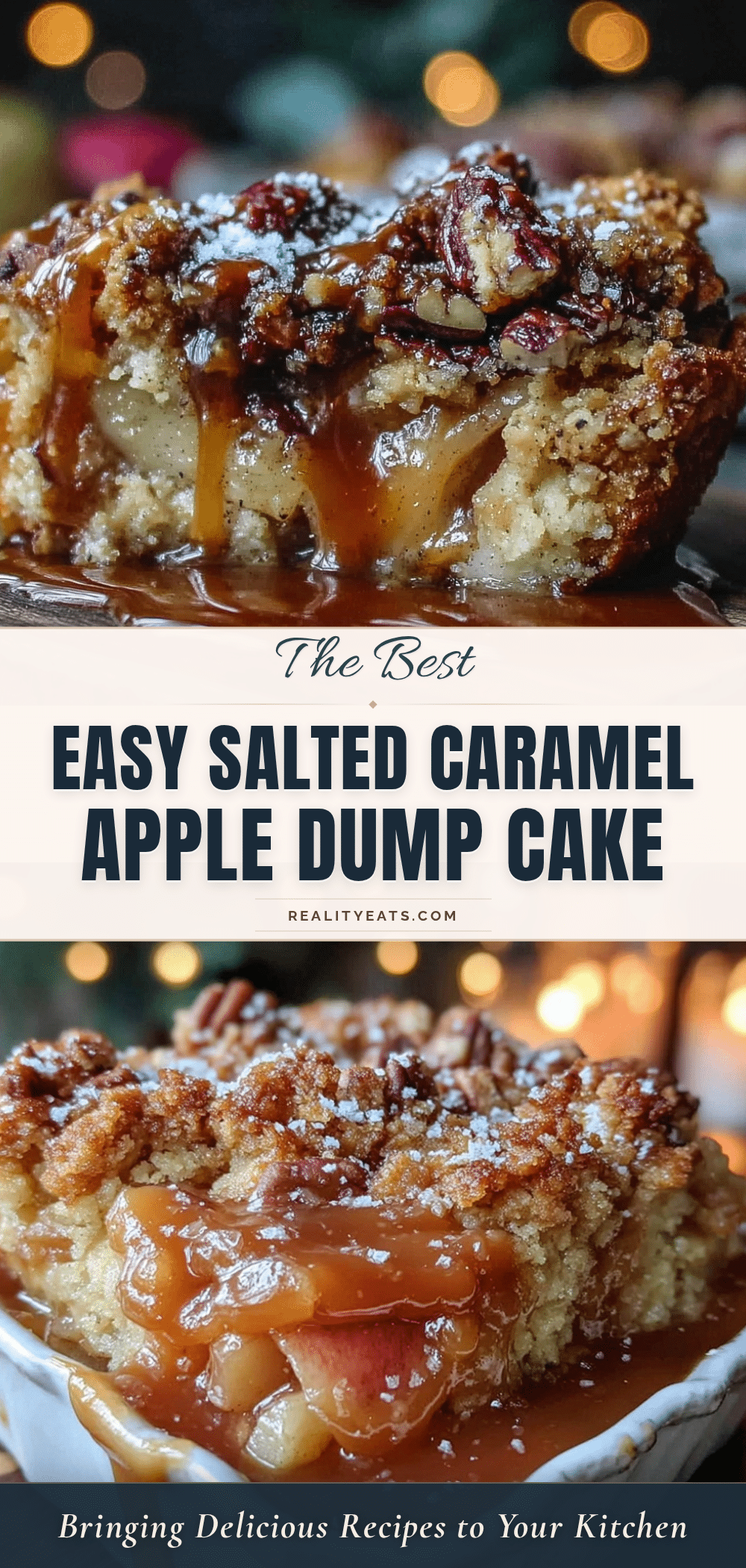 salted caramel apple dump cake recipe