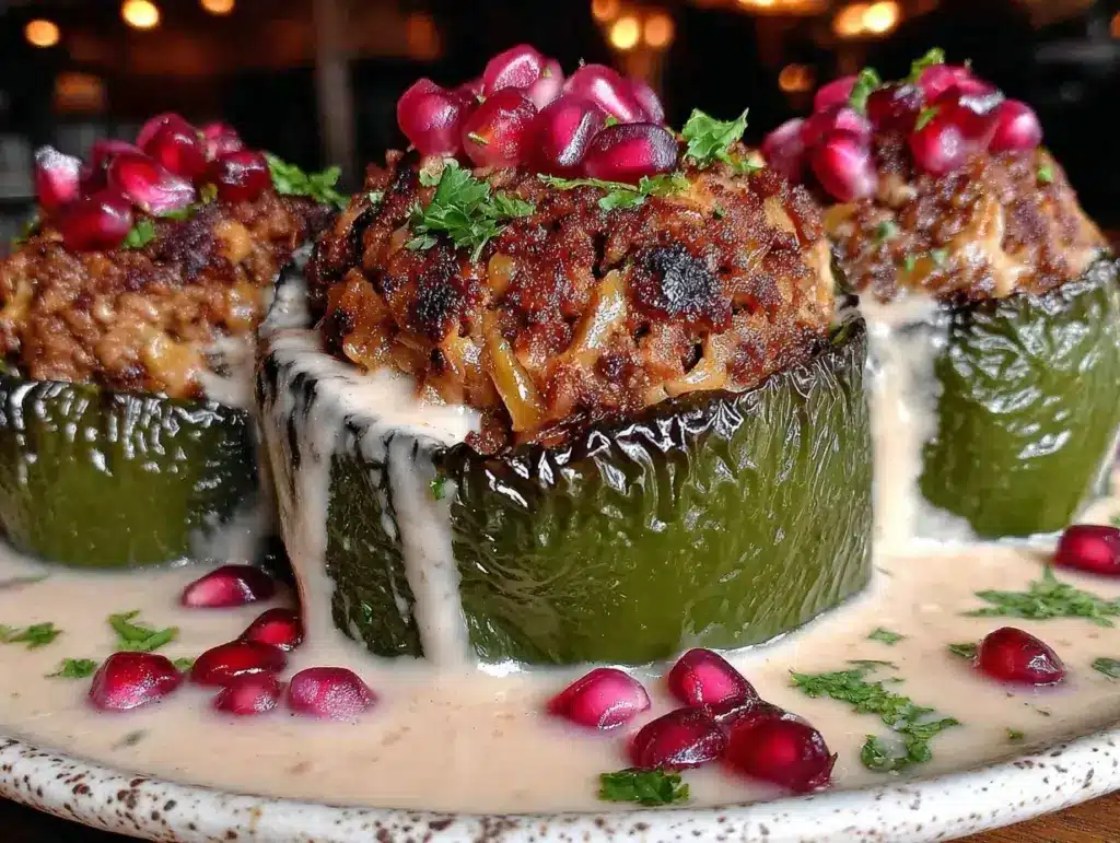 Savory Creamy Chiles en Nogada Style Stuffed Pepper - featured image