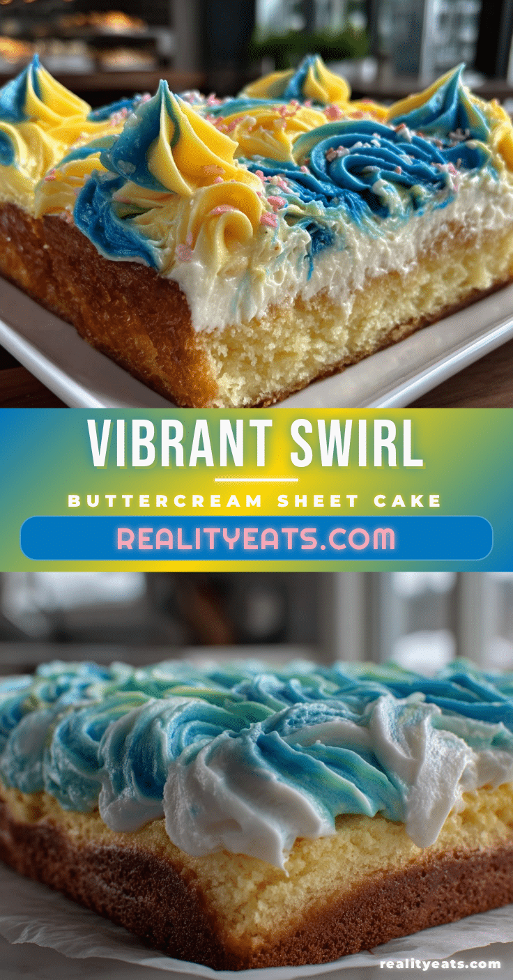 school colors swirl buttercream sheet cake recipe