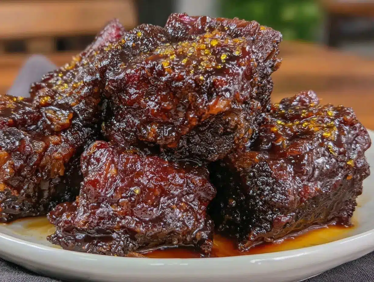 smoked beef brisket burnt ends preparation steps