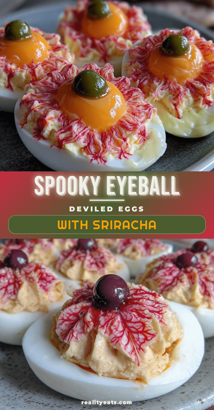 spooky eyeball deviled eggs recipe