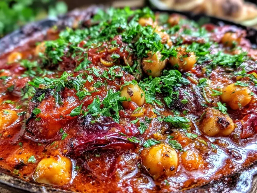 vegan shakshuka - featured image