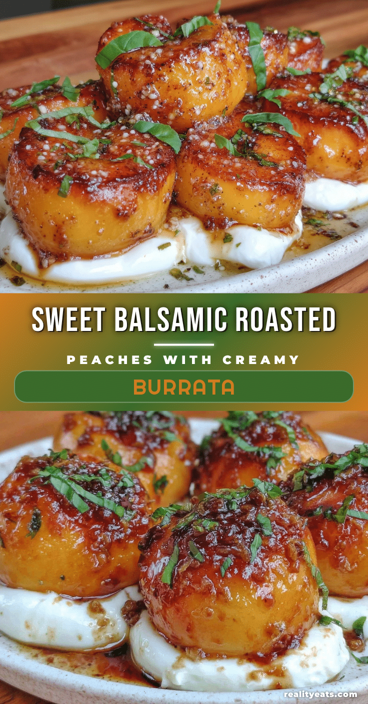 balsamic roasted peaches recipe