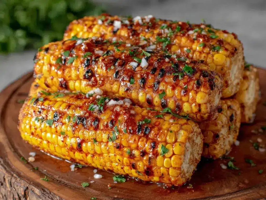 Cajun Butter Grilled Corn - featured image