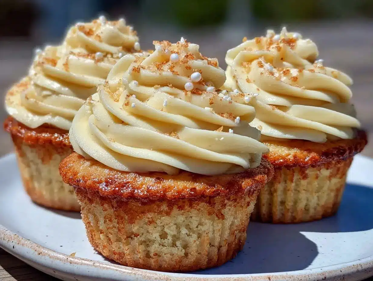 champagne cupcakes preparation steps