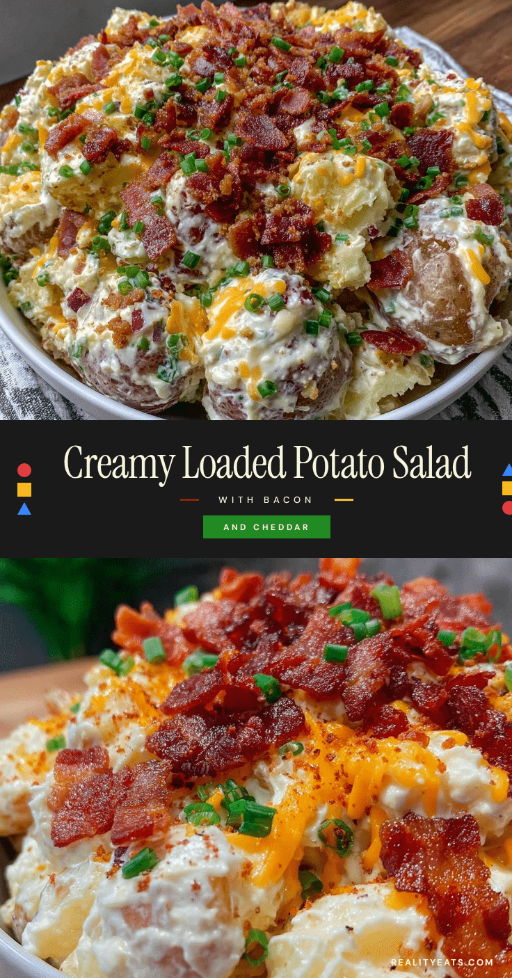 creamy loaded potato salad recipe
