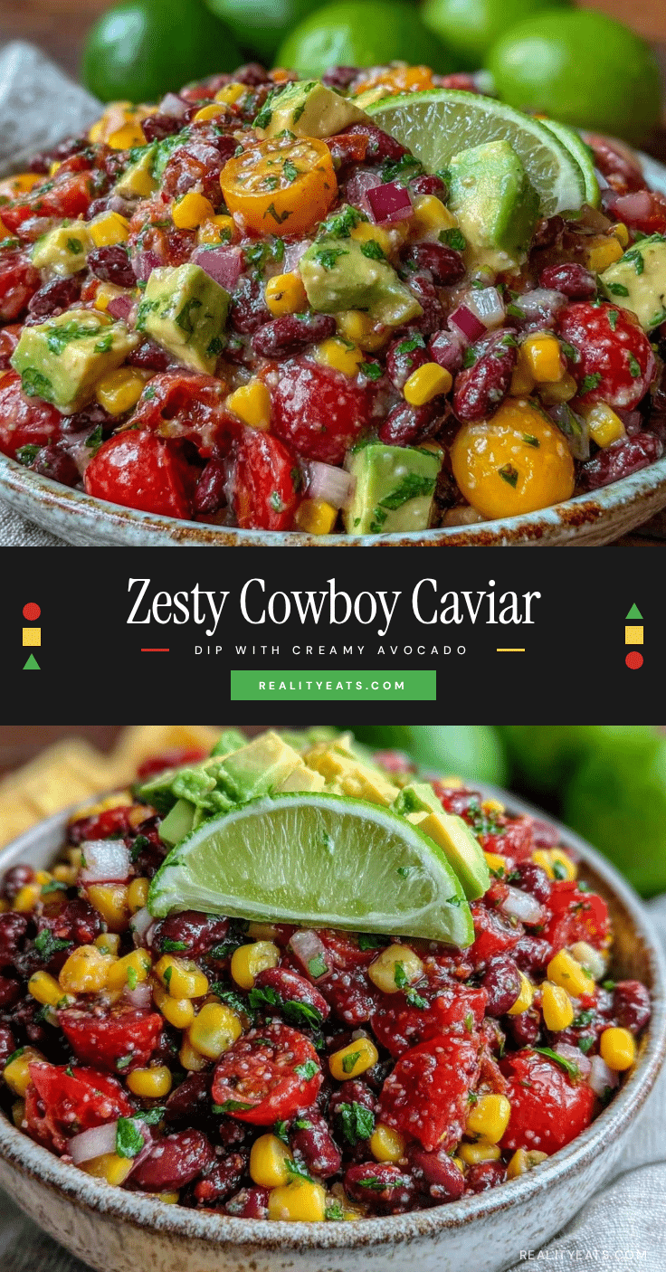 fresh cowboy caviar dip recipe