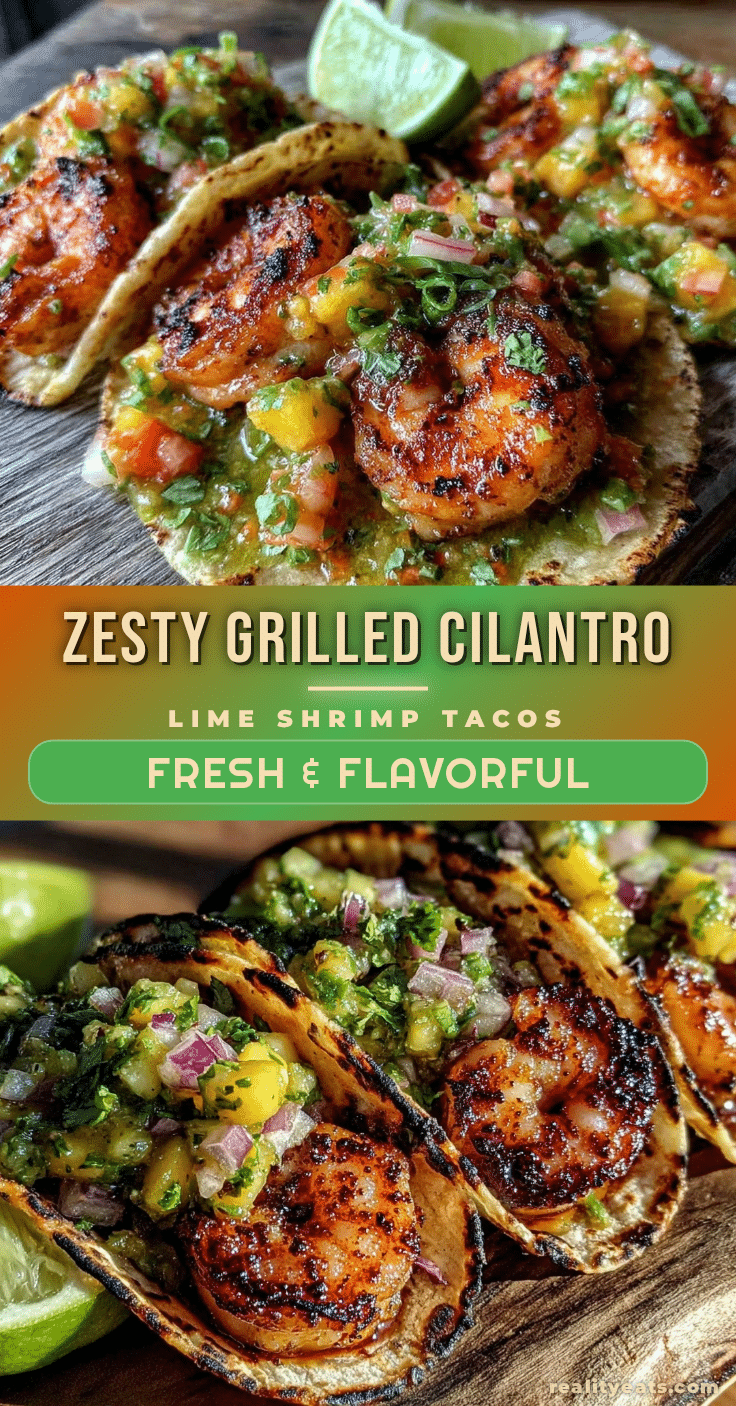 grilled cilantro lime shrimp tacos recipe