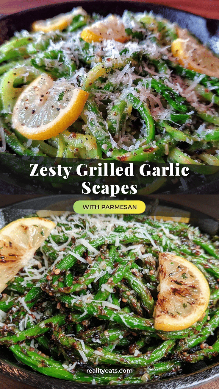grilled garlic scapes recipe