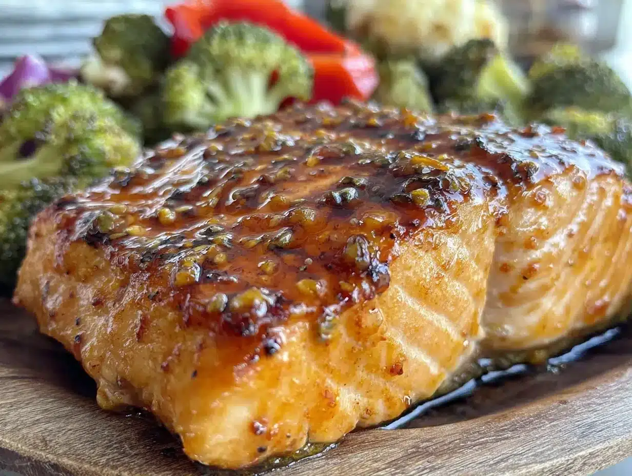 honey sriracha salmon recipe preparation steps