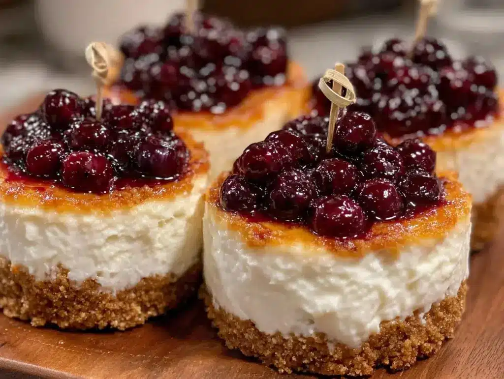 mini flag cheesecakes - featured image