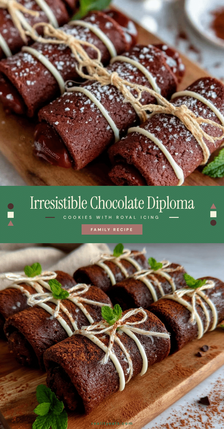 perfect chocolate diploma cookies recipe