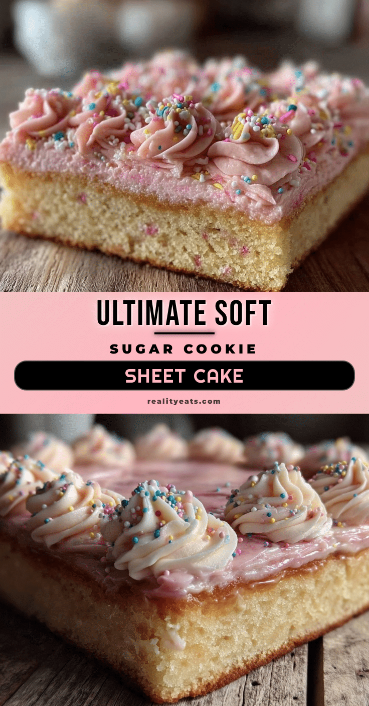 soft sugar cookie sheet cake recipe