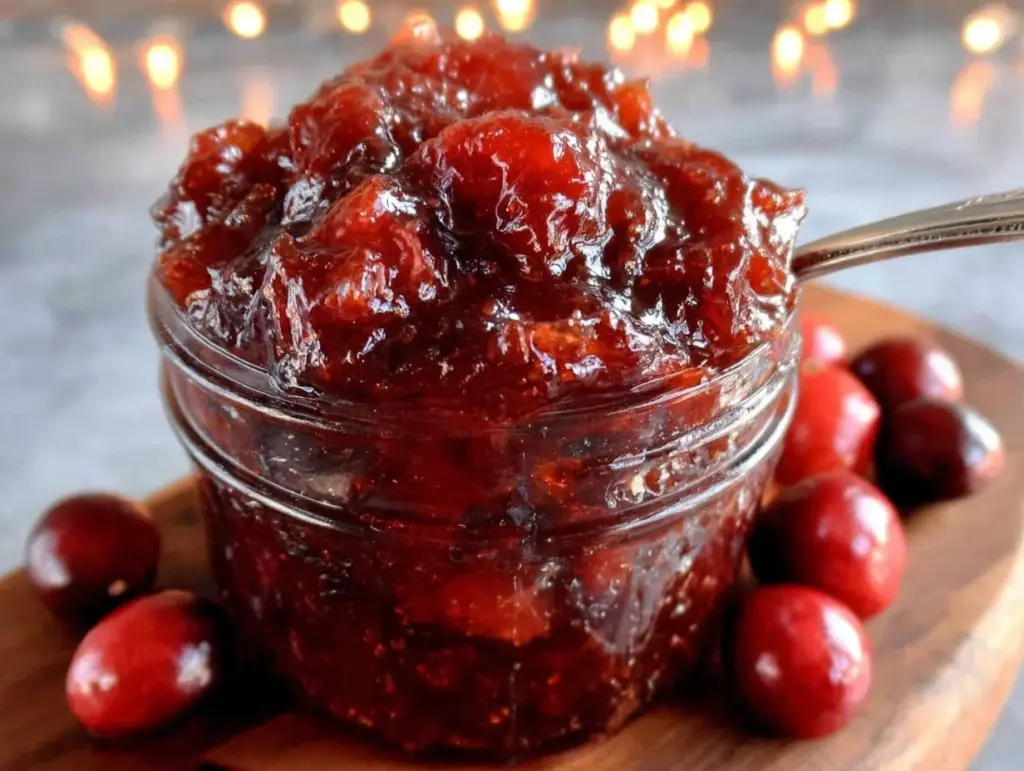 sour cherry bourbon jam - featured image
