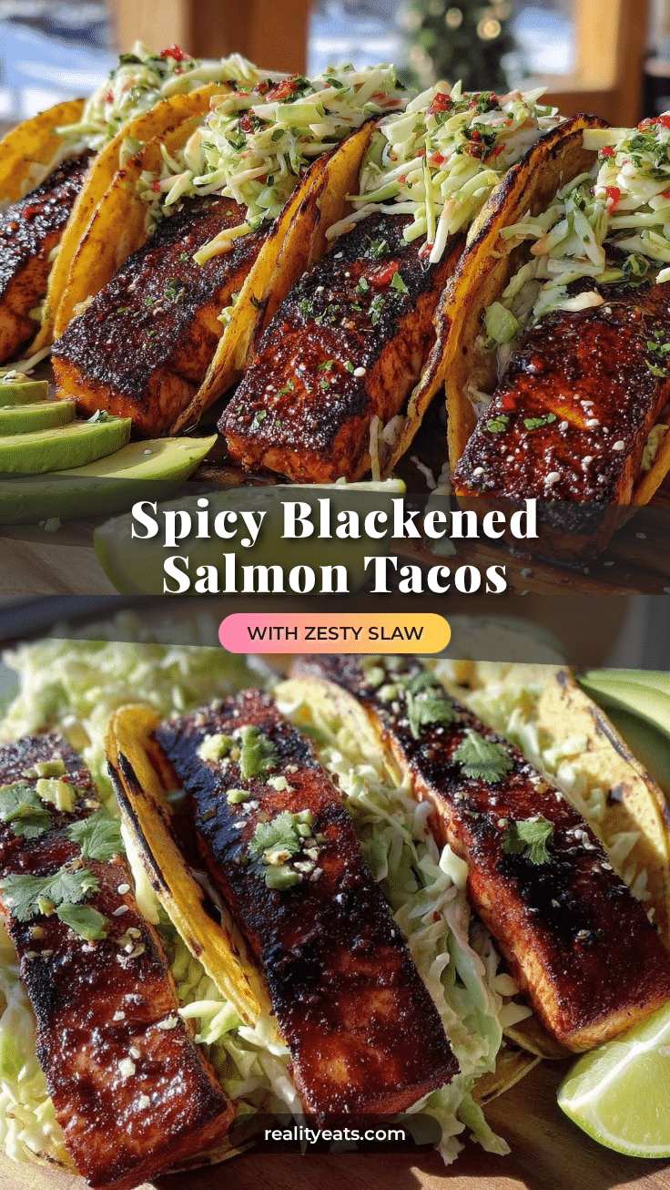 blackened salmon tacos recipe