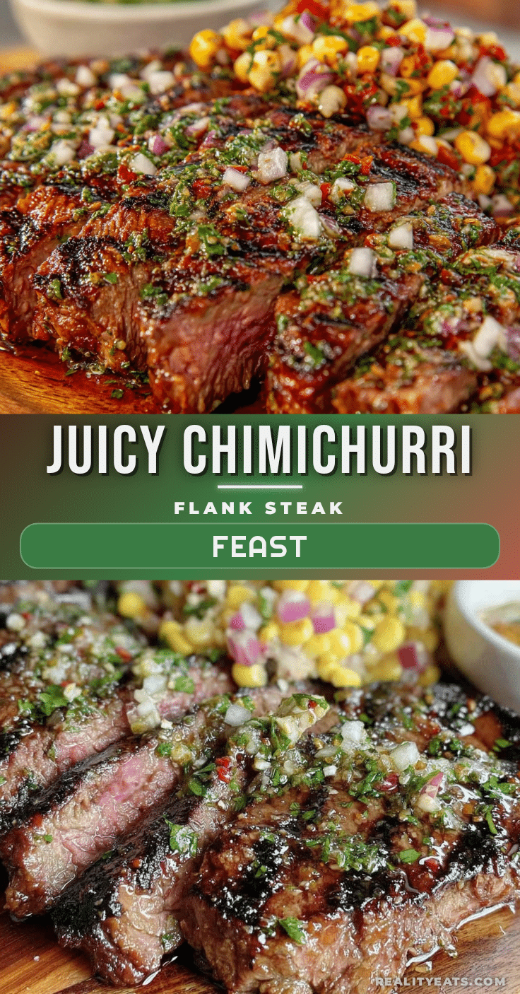chimichurri grilled flank steak recipe