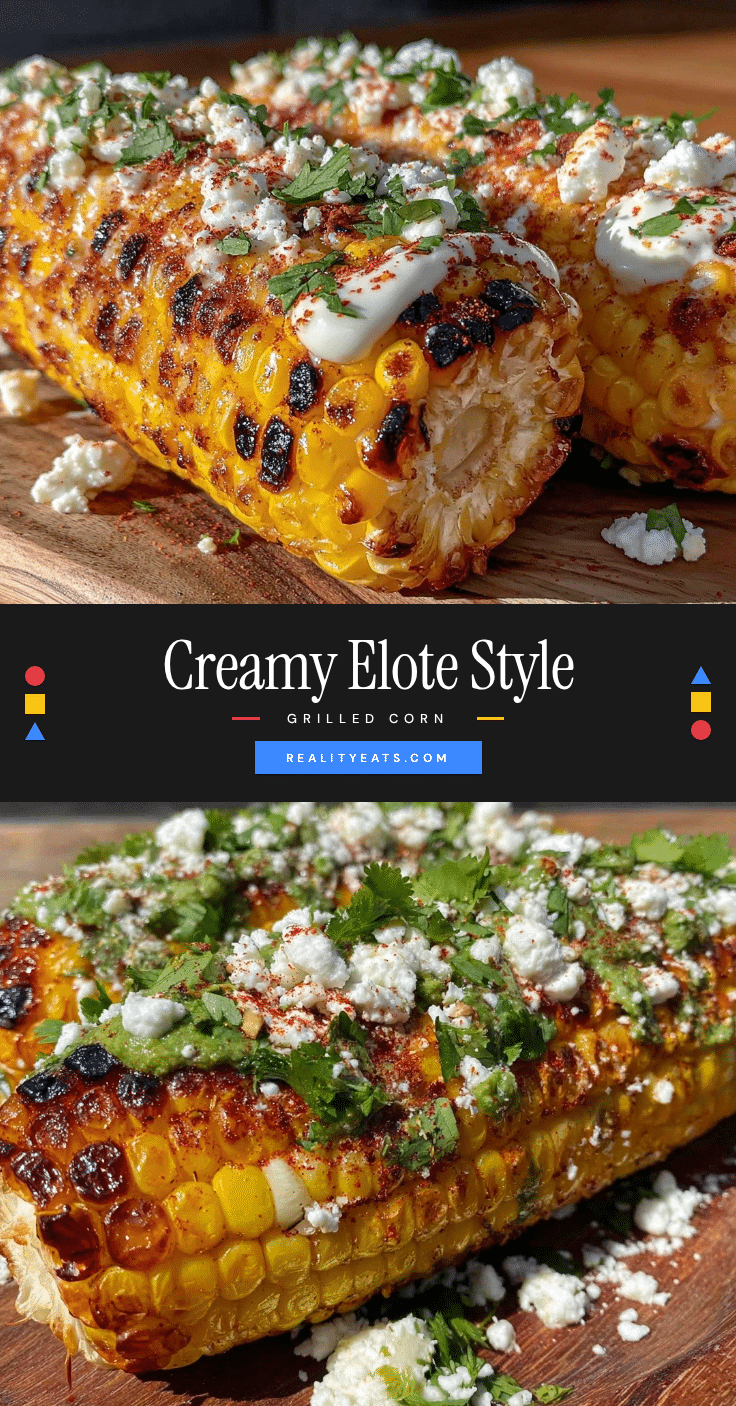 creamy elote-style grilled corn on the cob recipe