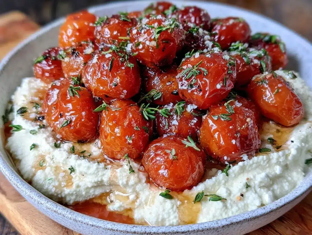 creamy whipped feta dip preparation steps