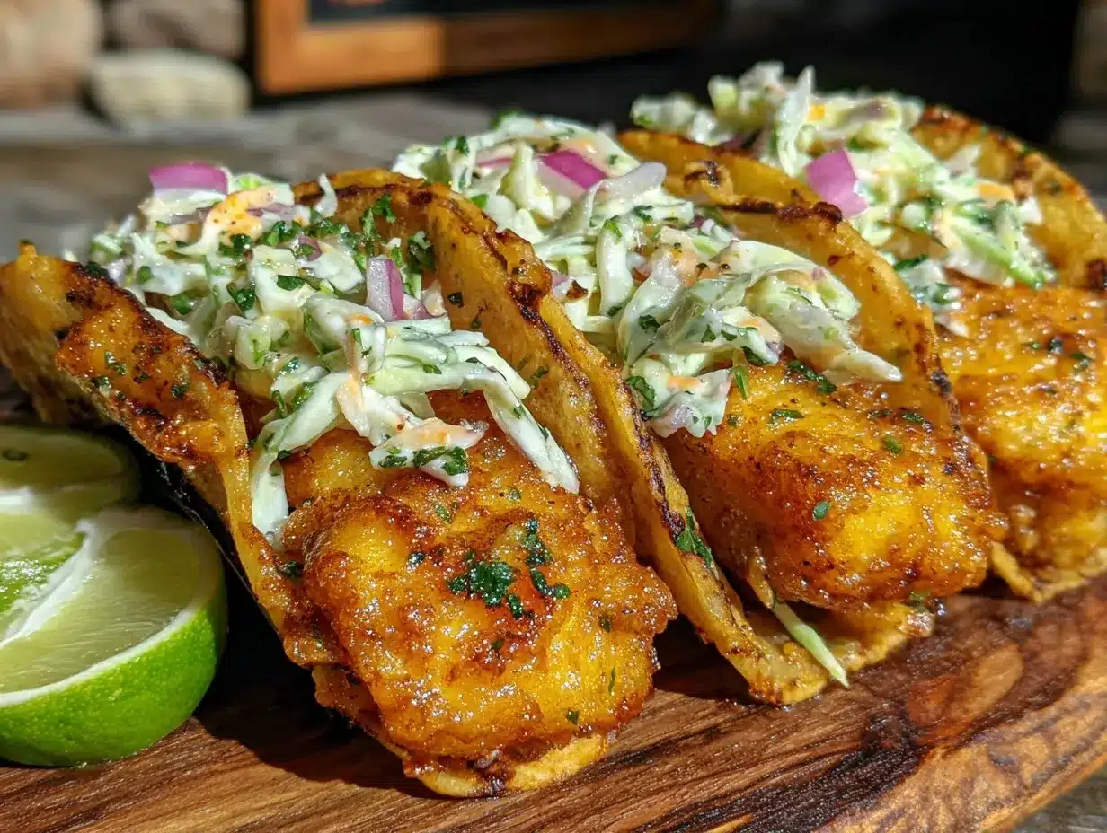 crispy beer-battered fish tacos preparation steps